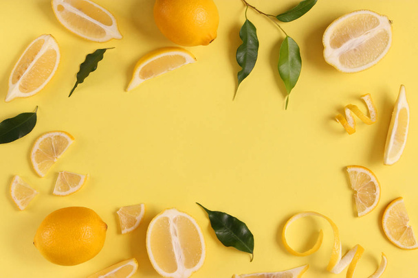 lemons on a table - Photo, Image