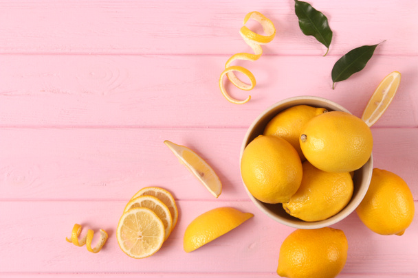 lemons on a table - Photo, Image