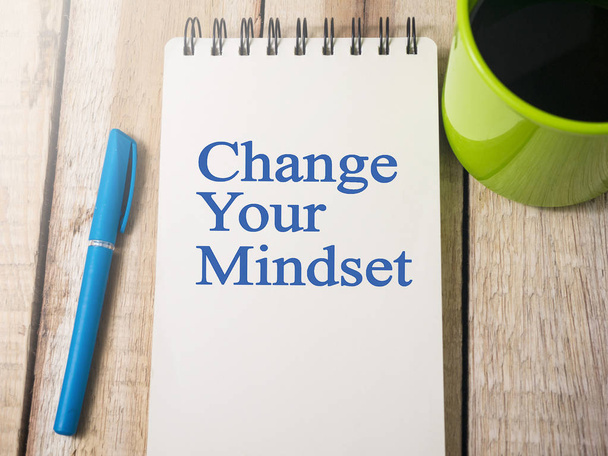 Change Your Mindset, Motivational Words Quotes Concept - Photo, Image