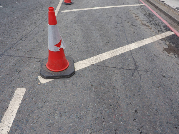 traffic cone sign - Photo, Image