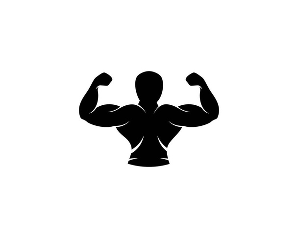Bodybuilder-Logo - Vektor, Bild