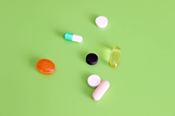 Pharmaceutical pills and vitamins - Photo, image