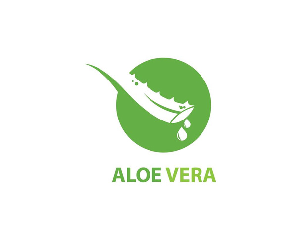 Aloe vera logo vector - Διάνυσμα, εικόνα