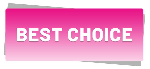 best choice web Sticker Button - Foto, Imagen