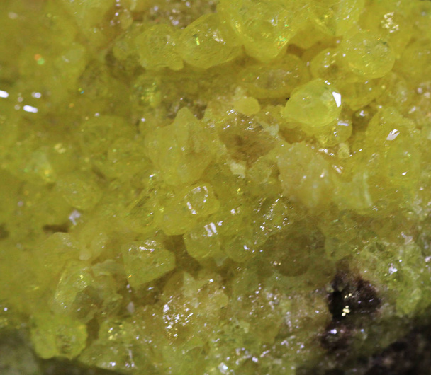 硫黄鉱物テクスチャ - 写真・画像