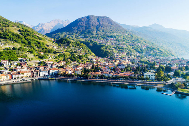 Domaso - Lake Como (IT) - Panoramic aerial view - Photo, Image