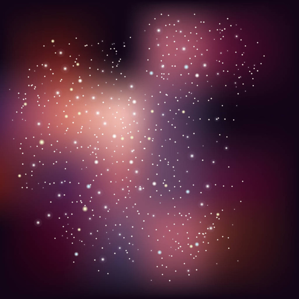 星空のベクトルの背景 - ベクター画像
