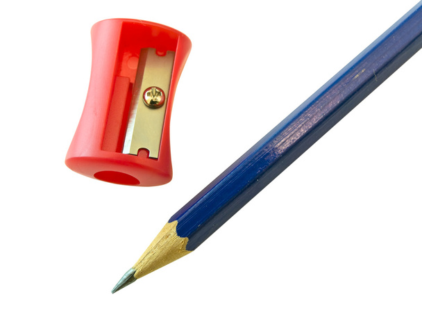 Pencil and sharpener - 写真・画像