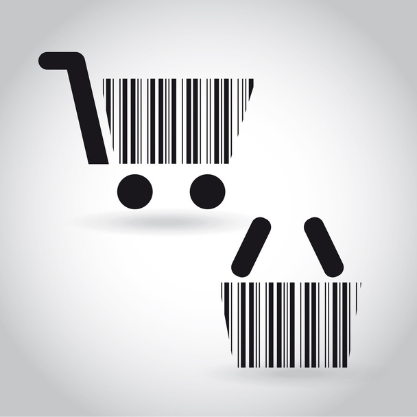 Значки для покупок
 - Вектор,изображение