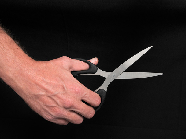 Ножницы и руки
 - Фото, изображение