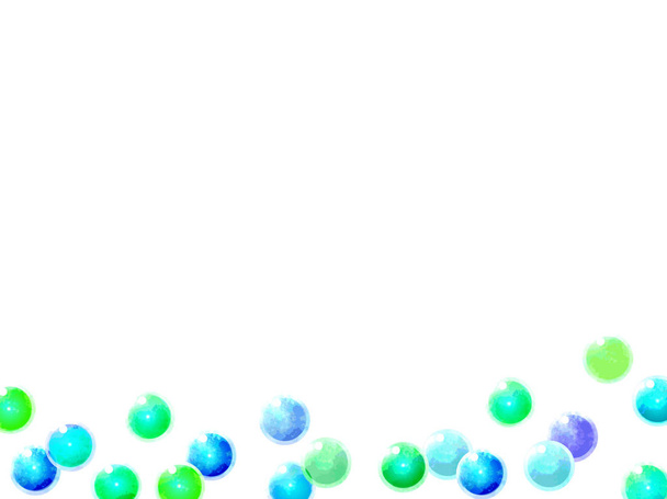 Marmor Illustration Hintergrund, Aquarell-Stil, schöne blaue - Vektor, Bild