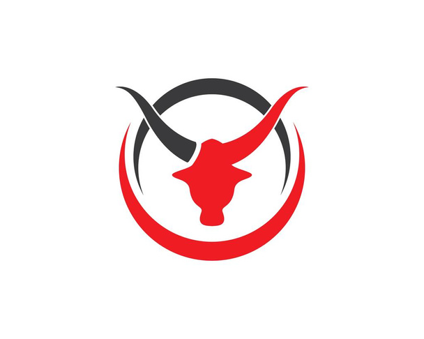 ブルおうし座のロゴのテンプレート  - ベクター画像
