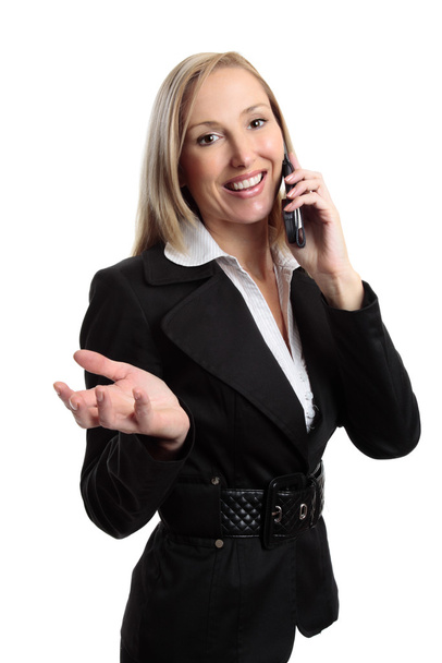 Conversazione telefonica donna d'affari
 - Foto, immagini