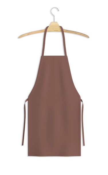 Showcase your design with this Sweet Apron Mock Up In Cognac Flavor Color. A realistic look and high resolution mock up to help you present your designs beautifully. - Photo, Image