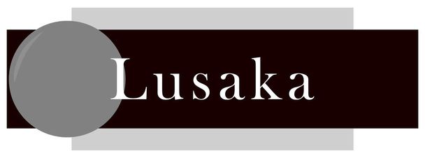 web Label Sticker Lusaka - Foto, Bild