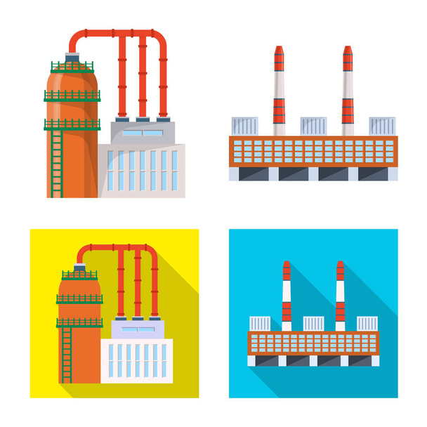 Vector design of production and structure icon. Set of production and technology stock vector illustration. - Vector, Image