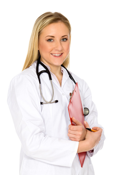 Woman doctor, portrait - Foto, imagen
