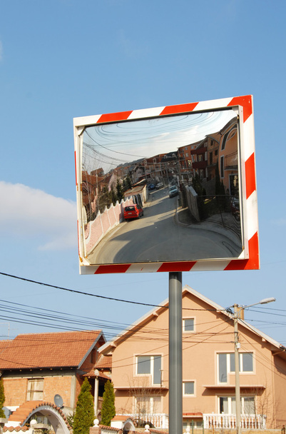 Traffic mirror - Photo, Image
