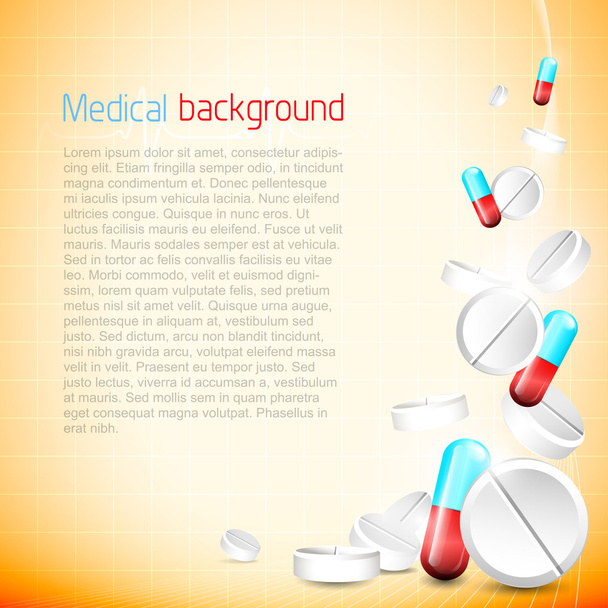 Medical background - Vektor, obrázek