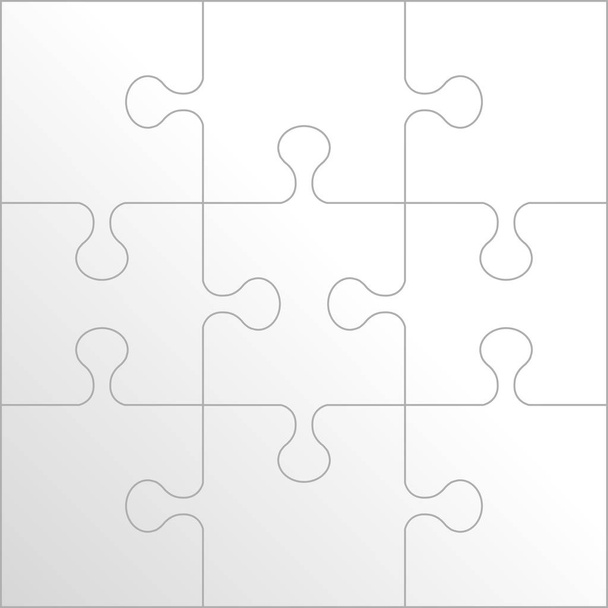 Пазл фон, банер, порожній. Шаблон розділу головоломки. Сучасні Векторні ілюстрації
 - Вектор, зображення