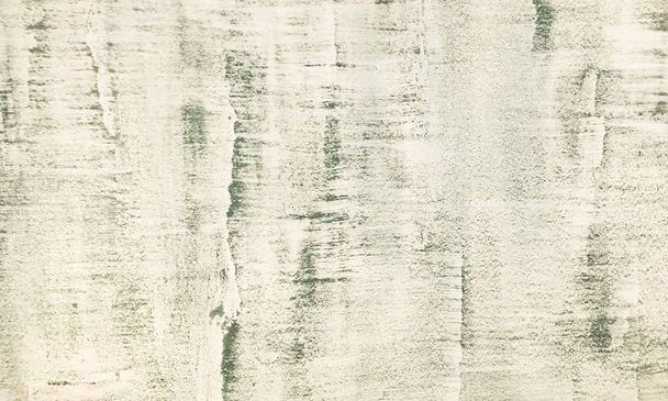 Weiß gewaschener bemalter abstrakter Hintergrund mit Pinselstrichen in Grau- und Schwarztönen. - Foto, Bild