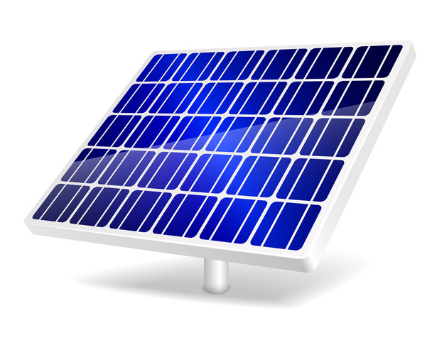 Solar Panel icon. - Vector, Image