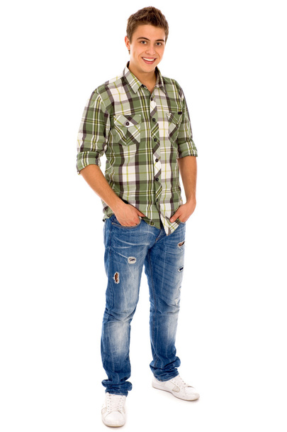 Young Man in Casual Clothes - Foto, immagini