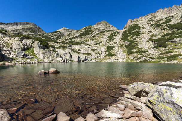 Samodivski lakes near Dzhangal peak, Pirin Mountain, Bulgaria - Foto, Bild