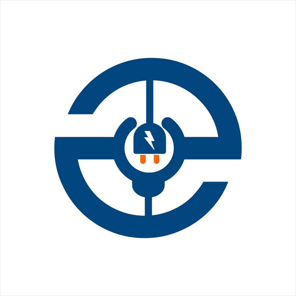 простые S, GSG, Z инициалы буквы электрический переключатель формы компании векторный логотип и значок
 - Вектор,изображение
