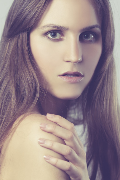 Young Woman Model Portrait - Фото, изображение