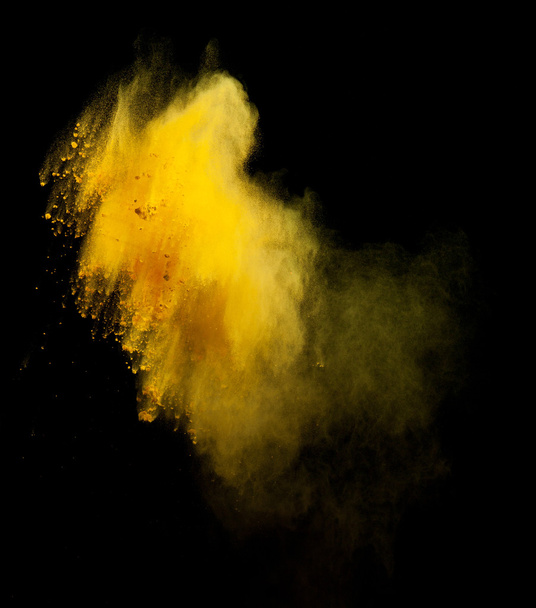 launched colorful powder - Foto, Imagen