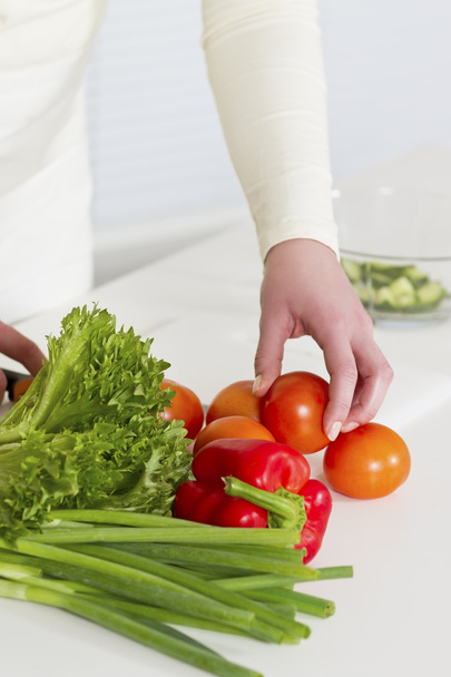 Ingredientes para salada saudável
 - Foto, Imagem