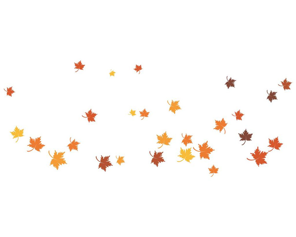 autumn leaf icon vector design  - Vector, Image