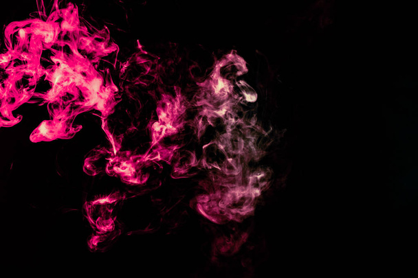 Fondo de color con nubes de humo de los patrones de
 - Foto, imagen