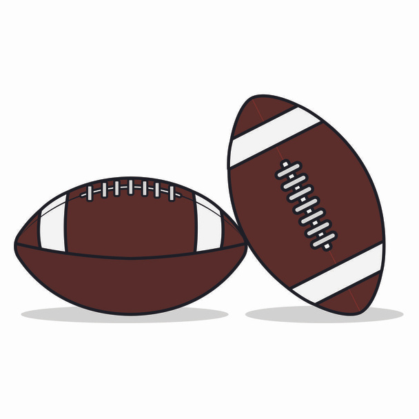 American football object - Vector, Image