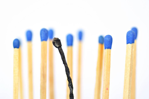 matches, conceptual for the burnout syndrome - Photo, Image