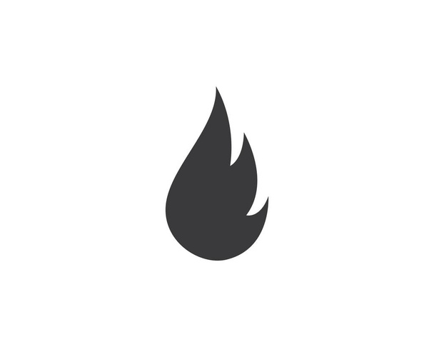wzór logo płomienia ognia - Wektor, obraz