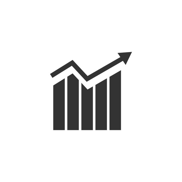 Analytics icon design template vector isolated illustration - Vecteur, image
