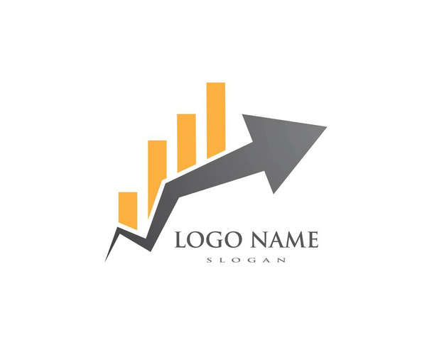 İş finansmanı profesyonel logo şablonu  - Vektör, Görsel