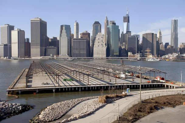 Manhattan midtown manzarası. - Fotoğraf, Görsel