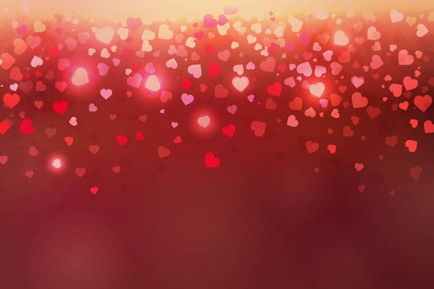 Векторні ілюстрації фон з сердечками Шаблон для листівок, декору, весільних запрошень, валентинки, оголошення про кохання. Елементи вашого дизайну. Місце для напису
.  - Вектор, зображення