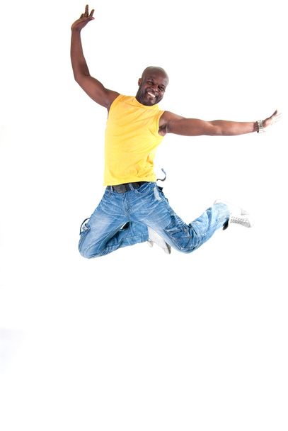 Black man cheerful - Photo, Image