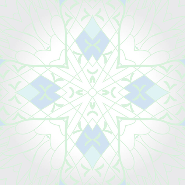 artistic abstract seamless pattern, vector illustration - Вектор,изображение