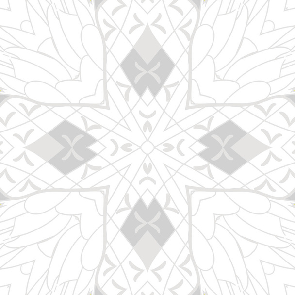 artistic abstract seamless pattern, vector illustration - Vector, Imagen