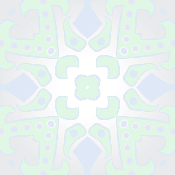 artistic abstract seamless pattern, vector illustration - Vector, Imagen