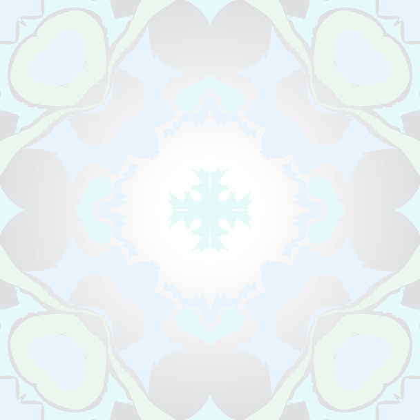 Circular seamless pattern of colored motif - Vektor, obrázek