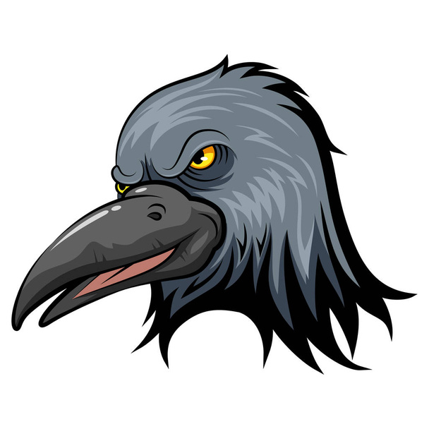 Mascotte Tête de corbeau
 - Vecteur, image