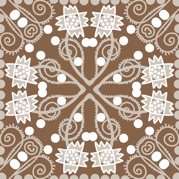 Seamless abstract pattern, vector background - Вектор,изображение