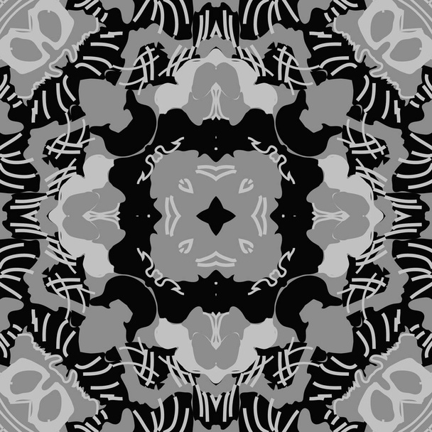 artistic abstract seamless pattern, vector illustration - Vektori, kuva