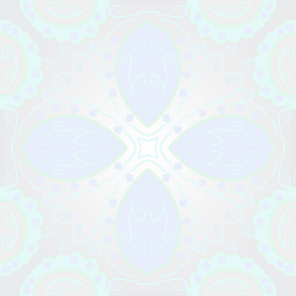artistic abstract seamless pattern, vector illustration - Vektor, obrázek